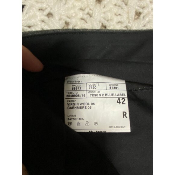 Polo Ralph Lauren Winter/Fall Men Virgin Wool & Cashmere Dress Pants VTG w35x29 - Picture 3 of 6